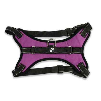 Imagem de Coleira Peitoral Air Pull para cachorro Mimo G Roxo PP328