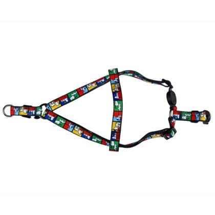 Imagem de Coleira Peitoral de passeio para cachorro Snoopy Film Color Quadrinhos Zooz Pets Ajustável