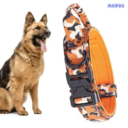 Imagem de Coleira Resistente para Cachorro Grande Forte MADOG Comander