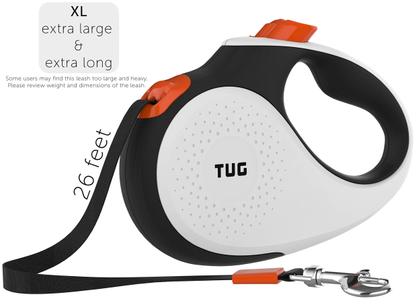 Imagem de Coleira retrátil para cães TUG XL 360, sem emaranhados, 8 m de nylon