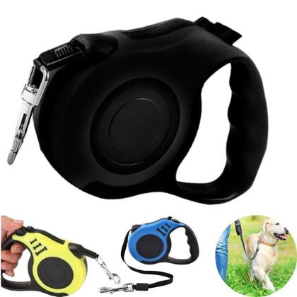 Imagem de Coleira Retrátil Pet 5M Ideal Longos Segura