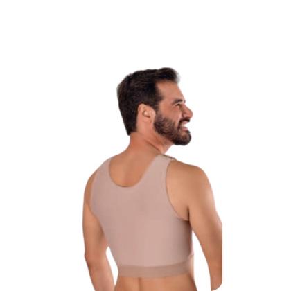 Imagem de Colete Cirúrgica Curto Masculina Emana 84007C - ModelleSkin