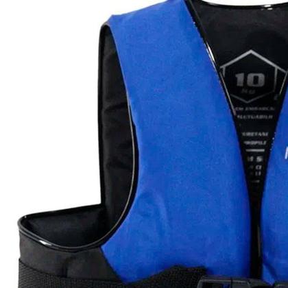 Imagem de Colete Coast Azul e Preto 40kg  - NAUTIKA