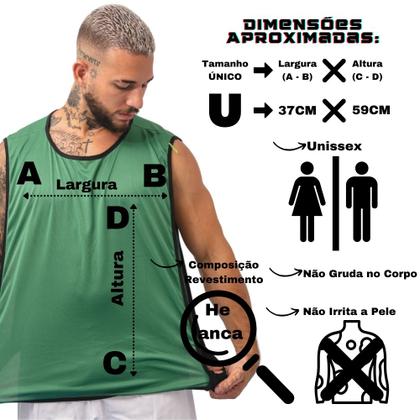 Imagem de Colete de Futebol Treino Jogo Simples 1 Fit