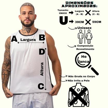 Imagem de Colete de Futebol Treino Jogo Simples 1 Fit