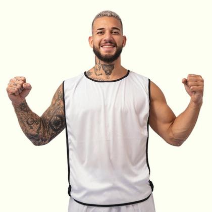 Imagem de Colete de Futebol Treino Jogo Simples 1 Fit