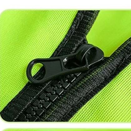 Imagem de Colete De Segurança Refletivo Trânsito Brilhante Com Bolsos