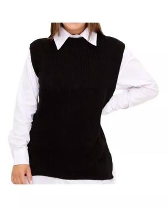 Imagem de Colete Fang Alongado Tricot Linha Feminino R020