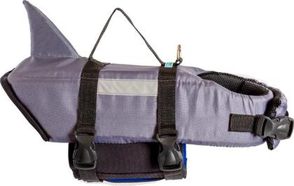 Imagem de Colete Flutuador Salva-Vidas Pet, cor cinza claro