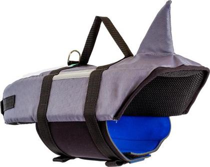 Imagem de Colete Flutuador Salva-Vidas Pet, cor cinza claro