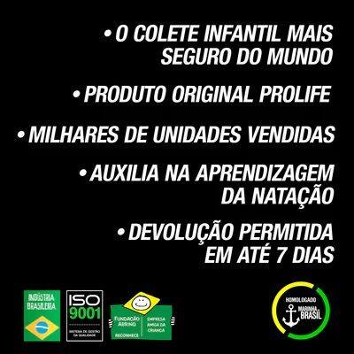 Imagem de Colete Kids Prolife Dinossauro Verde