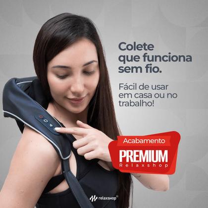Imagem de Colete Massageador Intense Cervical Ombros Costas E Pernas