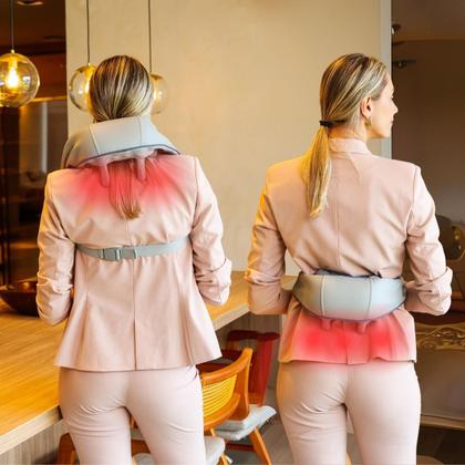 Imagem de Colete Massageador Para Pescoço e Ombro com Calor, Massageador de Pescoço, Massageador Costas