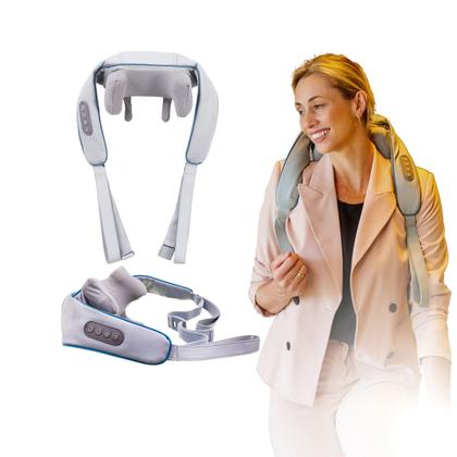 Imagem de Colete Massageador Para Pescoço e Ombro com Calor, Massageador de Pescoço, Massageador Costas