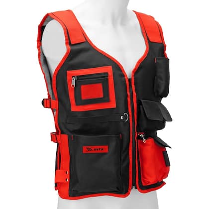 Imagem de Colete Para Ferramenta 510X600Mm Mtx 8 Bolsos 5Kg