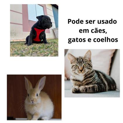Imagem de Colete Peitoral Com Guia Para Cães E Gatos De Porte Pequeno E Médio, coleira para cachorro, gato