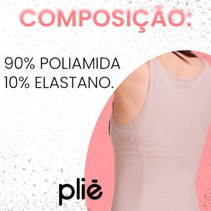 Imagem de Colete Plié De Sustentação Com Alça Modelo Feminino Redutor E Modelador