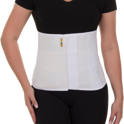 Imagem de Colete Putti Alto Elástico Branco Ortopédico Hastes Flexíveis Artipé