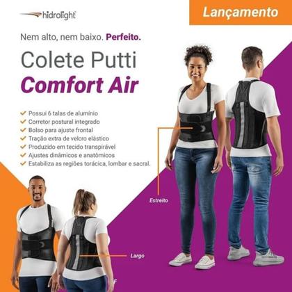 Imagem de Colete putti comfort air - estreito - p - hidrolight