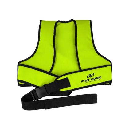 Imagem de Colete Refletivo Infantil Amarelo Segurança Moto (Pro Tork)