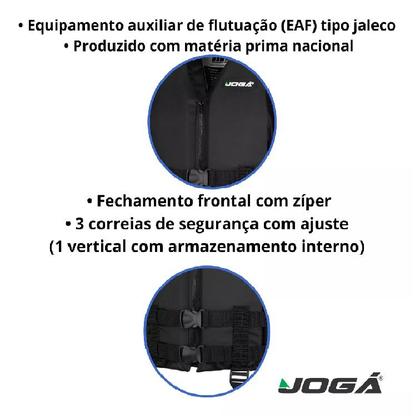 Imagem de Colete Salva Vidas Criança Adulto Wave Suporta Até 50Kg Natação Piscina Boiar Flutuar Segurança