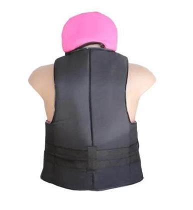 Imagem de Colete Salva Vidas Infantil Com Encosto De Cabeça 60Kg Rosa