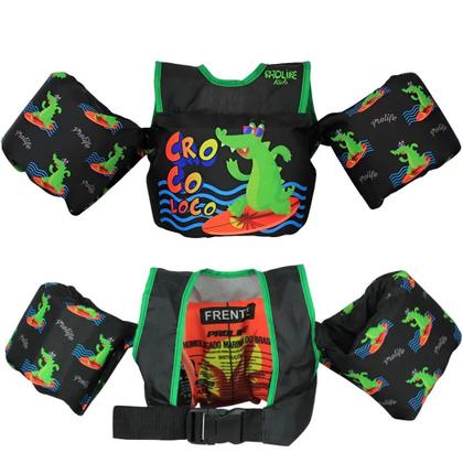 Imagem de Colete Salva Vidas Infantil Homologado Crocoloco Prolife