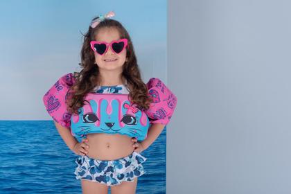 Imagem de Colete Salva-Vidas Infantil Segurança Garantida na Piscina