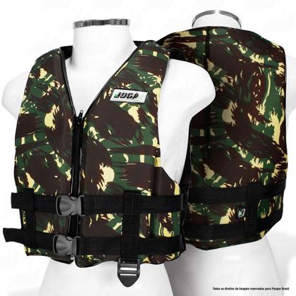 Imagem de Colete Salva Vidas Wave para 50 kg Jogá Cor Camuflado