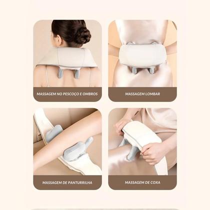 Imagem de Colete Shiatsu para Costas e Pescoço com Carregamento