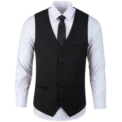 Imagem de Colete Social Masculino Slim - Melhor Preço + Barato