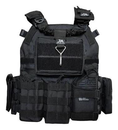 Imagem de Colete Tático Modular Plate Carrier Engate + 8 Peças Preto