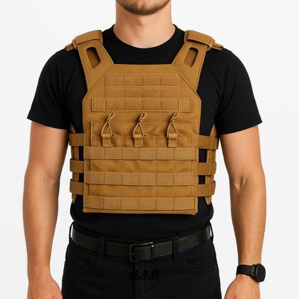 Imagem de Colete Tático Multifuncional Camuflagem JPC Modular Proteção Multiuso Modelo A54