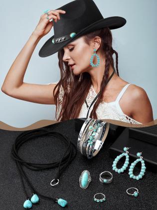 Imagem de Colete Western Outfit Shine para mulheres com franjas de cowgirl para Halloween