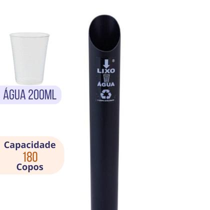 Imagem de Coletor Copo Descartável Individual Água 200ml