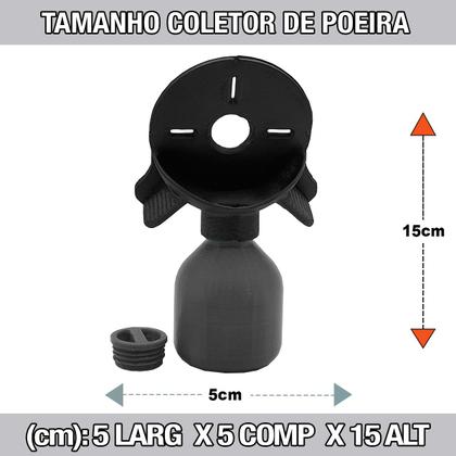 Imagem de Coletor de Pó Poeira para Parafusadeira