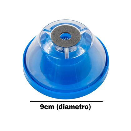 Imagem de Coletor De Po Poeira Sujeira Para Furadeira Manual Acessorio Ferramentas Cor:Azul
