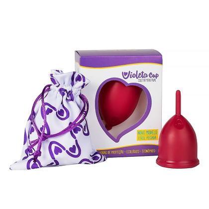 Imagem de Coletor Menstrual Violeta Cup - Vermelho Tipo B