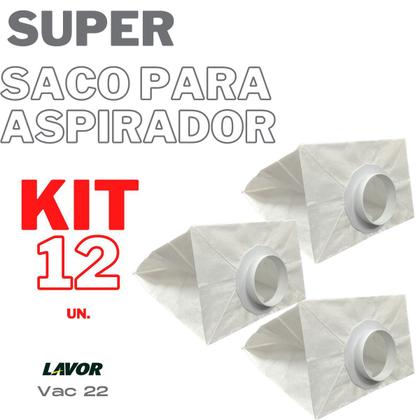 Imagem de Coletor Saco Aspirador Lavor Vac14 c/12 Refil Descartavel