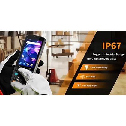 Imagem de Coletor Scanner Qr Code Imager Netum Q500 Wifi 4g Android 11