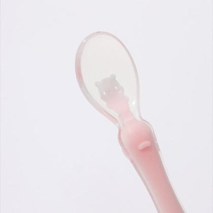 Imagem de Colher Anatômica de Silicone Rosa Petit Piá
