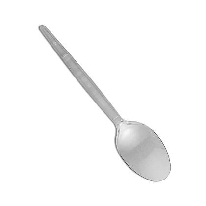 Imagem de Colher Colherinha Transparente Sobremesa 50U Kit 3