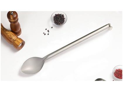 Imagem de Colher de arroz em inox 50cm ut101-001 servir cozinha buffet