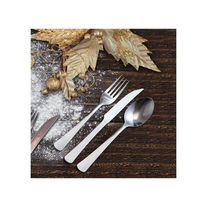 Imagem de Colher de Cha Jogo 6un Aço Inox Talheres Toronto Restaurante