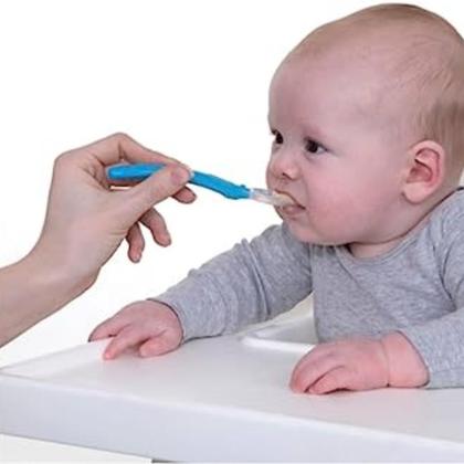 Imagem de Colher de Silicone Com Estojo Papinhas  Nûby