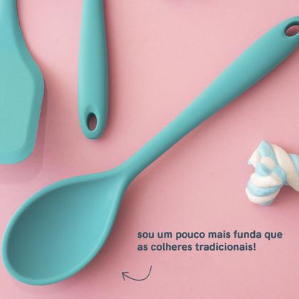 Imagem de Colher de Silicone Duplo - Oikos VERDE