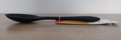 Imagem de Colher de Silicone Prático e Durável Mimo Style 28x6cm-Preta