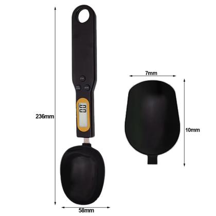 Imagem de Colher Digital Medidora 500g Display LCD g oz ct gn Cozinha SF505