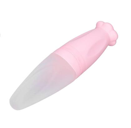 Imagem de Colher Dosadora Para Bebe Silicone 90Ml Bpa Free Rosa