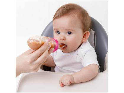 Imagem de Colher Dosadora Para Papinha De Bebê Rosa - Buba 5989